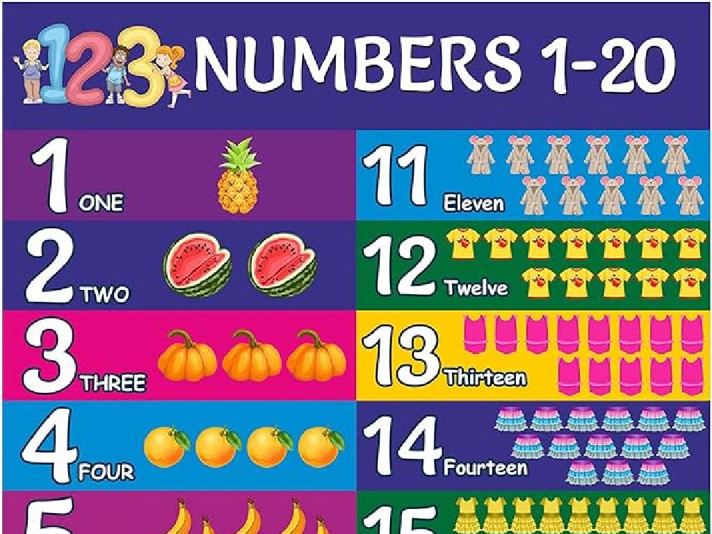 numbers quantities illustration