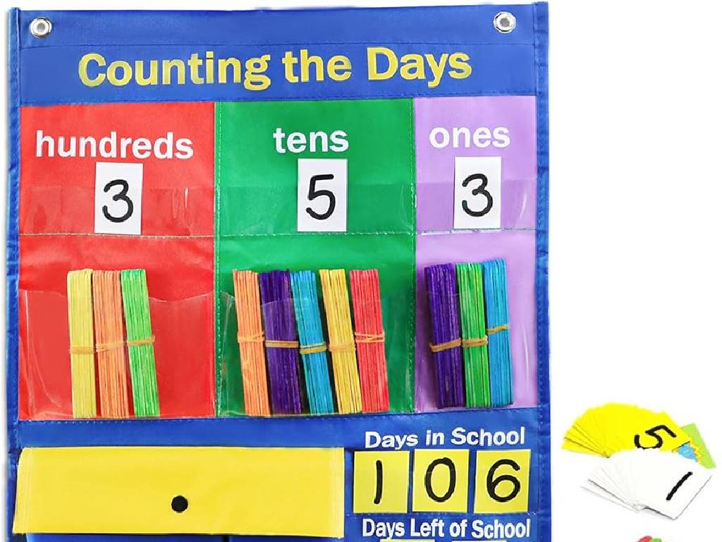 colored counting sticks