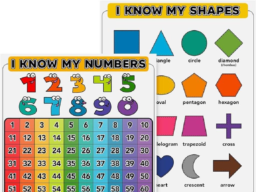 children numbers shapes