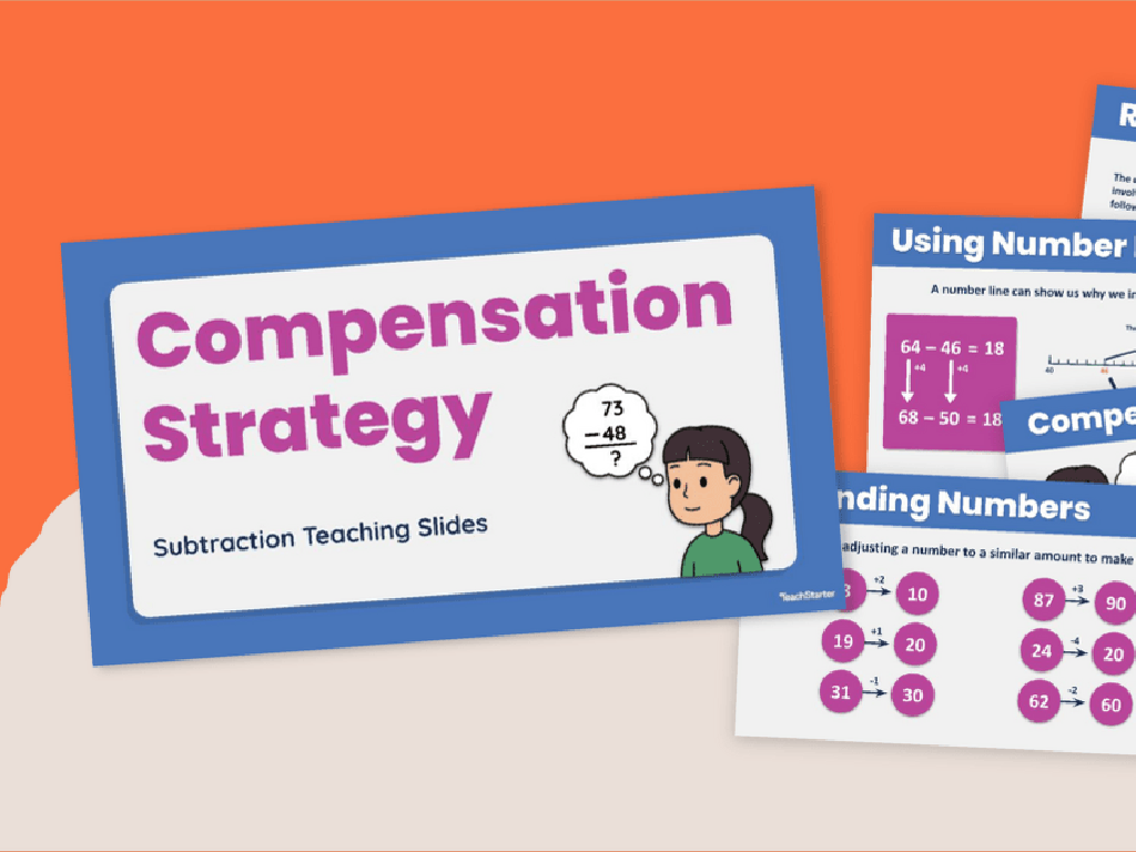 subtraction strategy slides