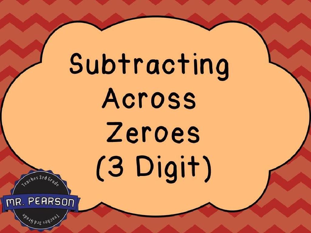 3-digit subtraction lesson