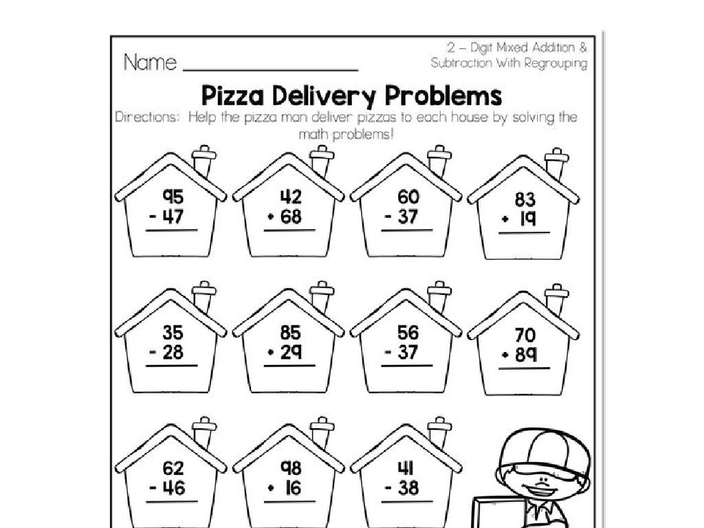 pizza delivery math