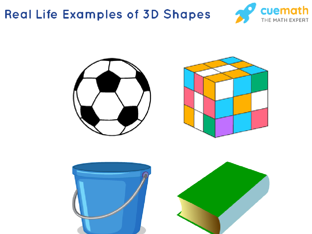 real life 3d shapes