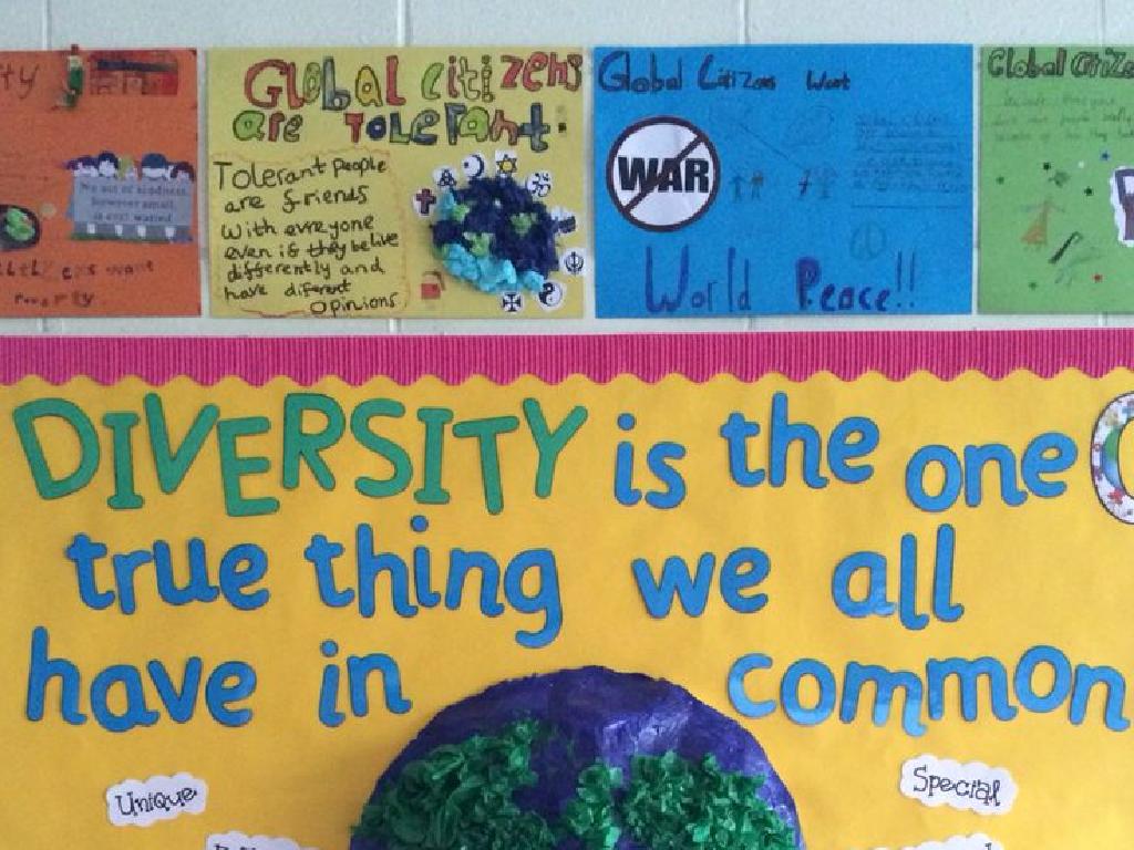 global citizenship diversity posters