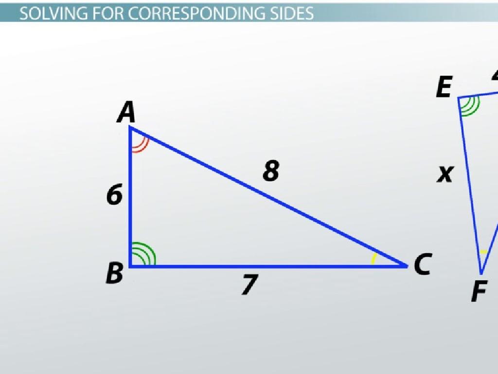 proportional right triangles