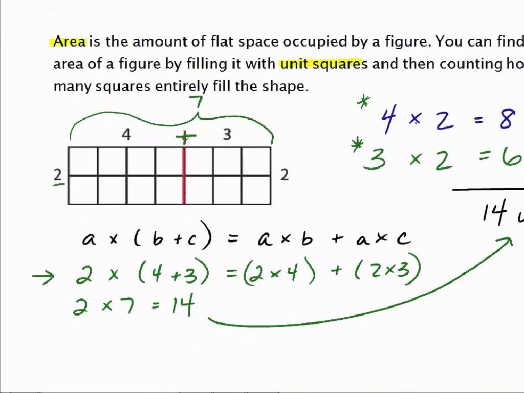 rectangle area calculation