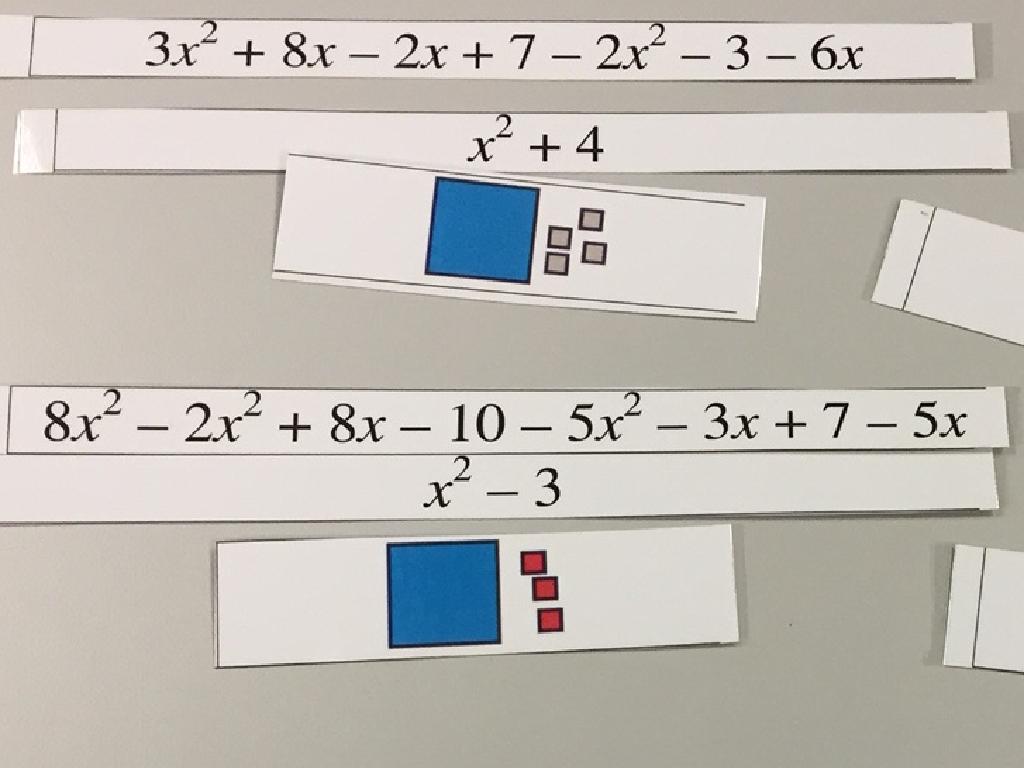 colored math expressions