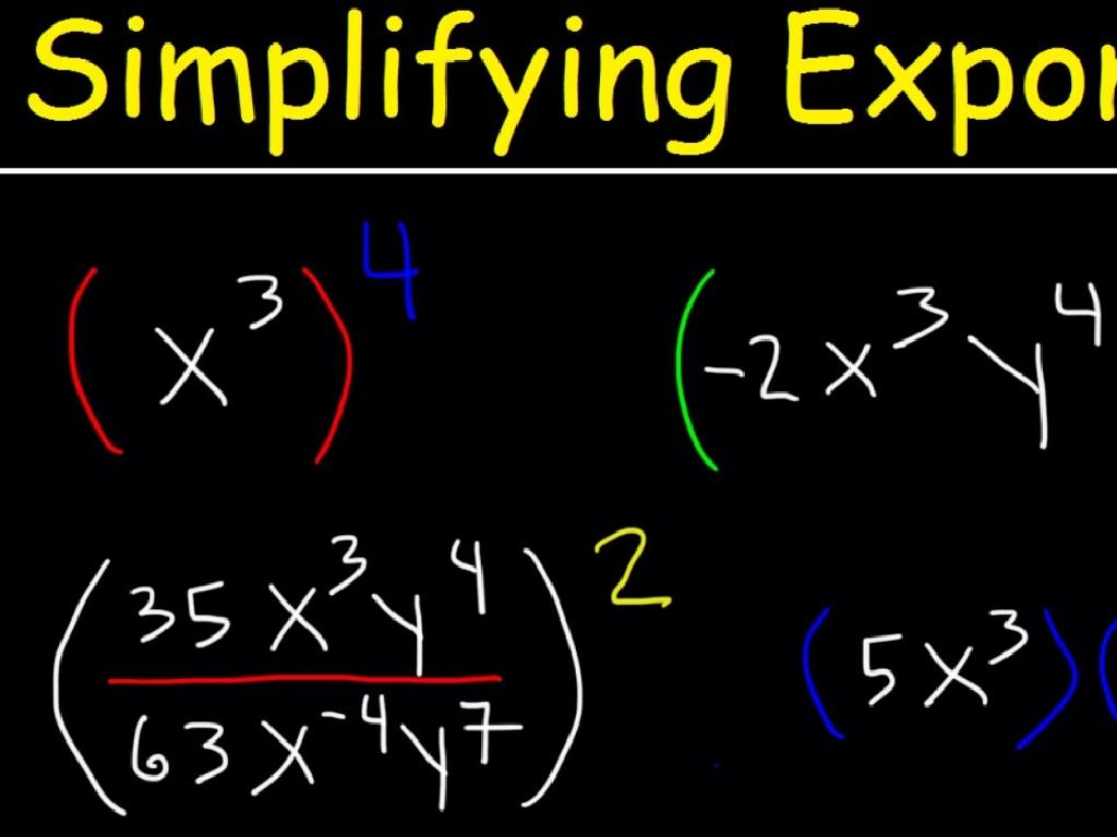 colorful exponent equations