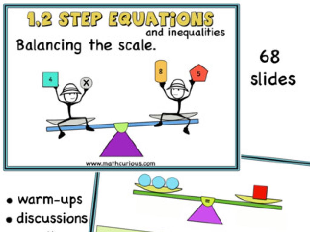 equations inequalities cartoon