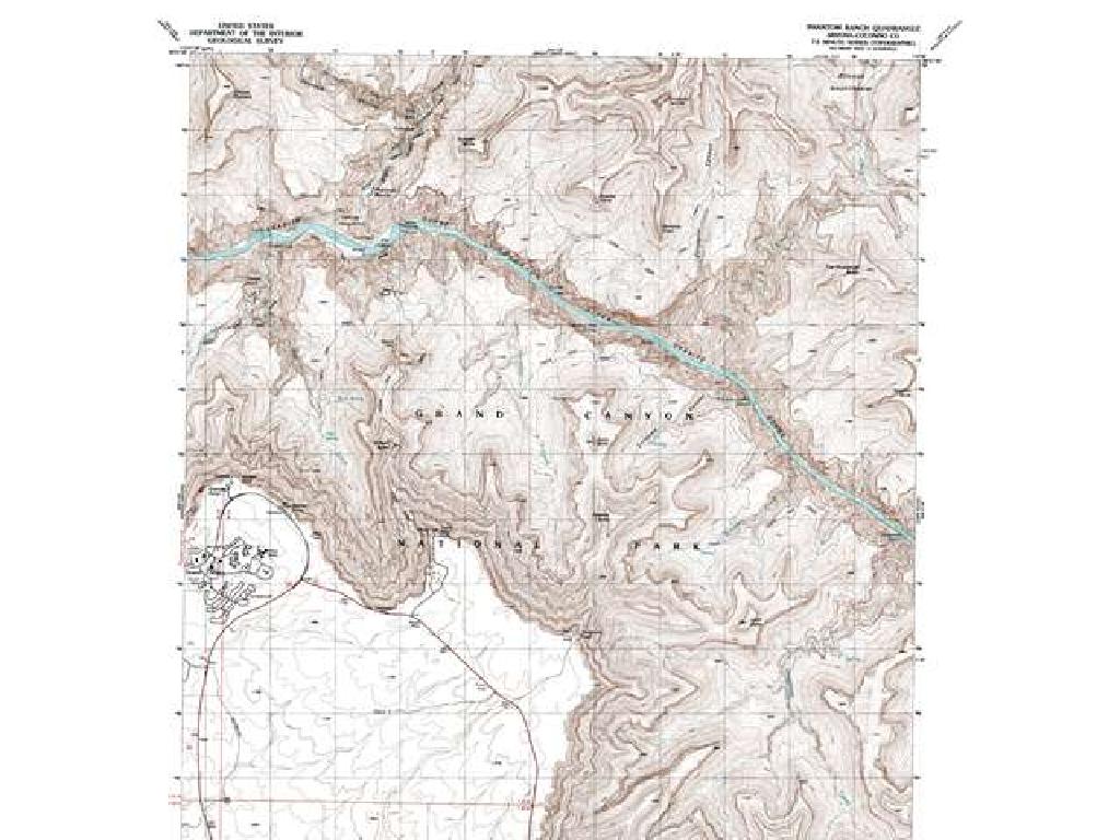 grand canyon topography