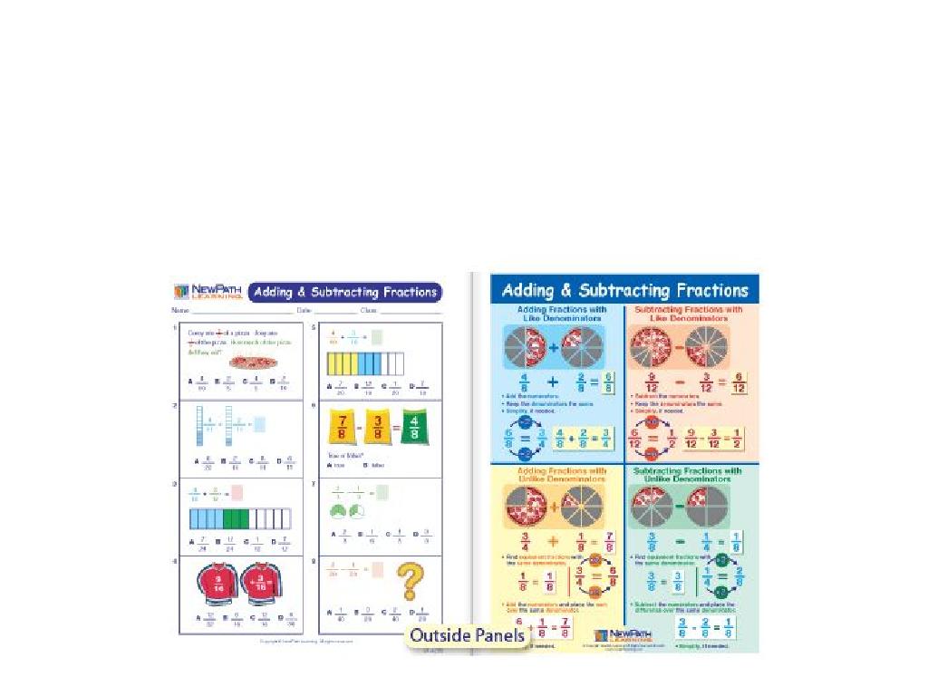 fraction addition subtraction