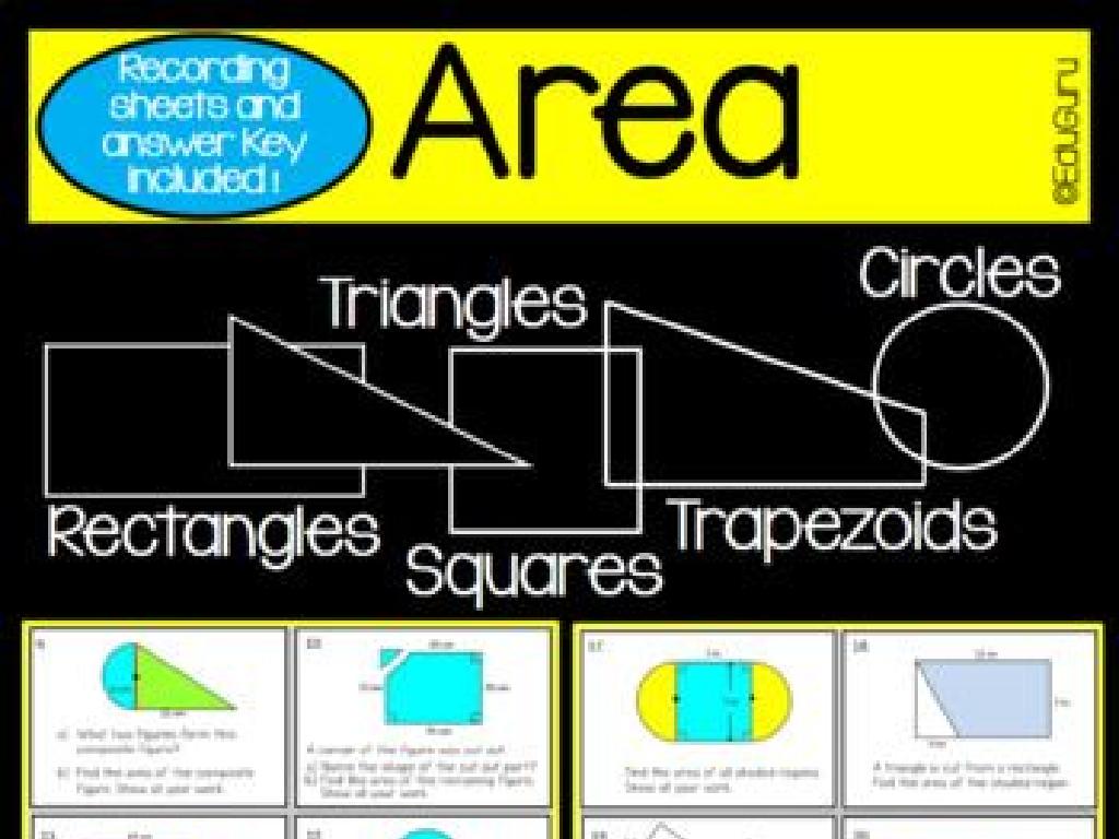 geometric area shapes