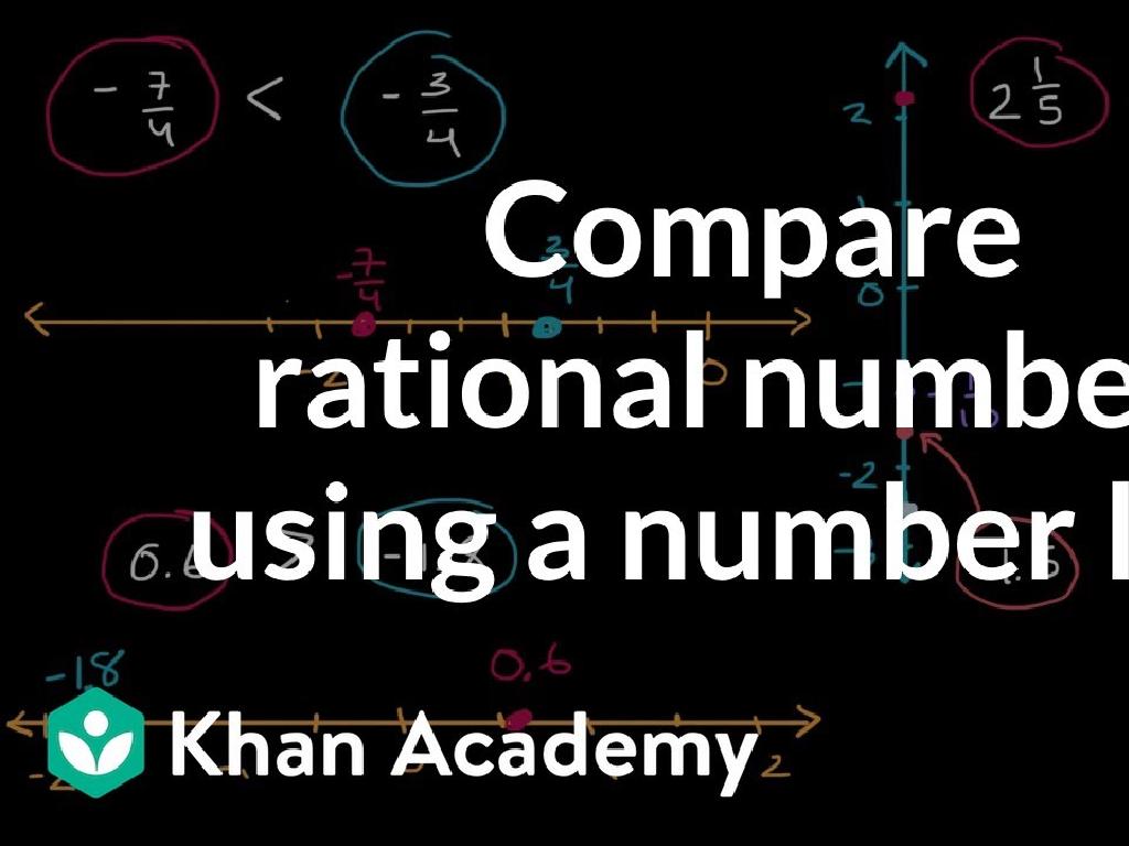 rational numbers comparison