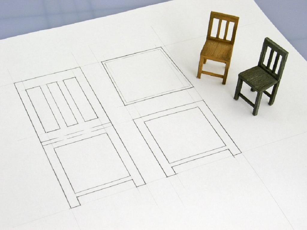 miniature chairs drawing