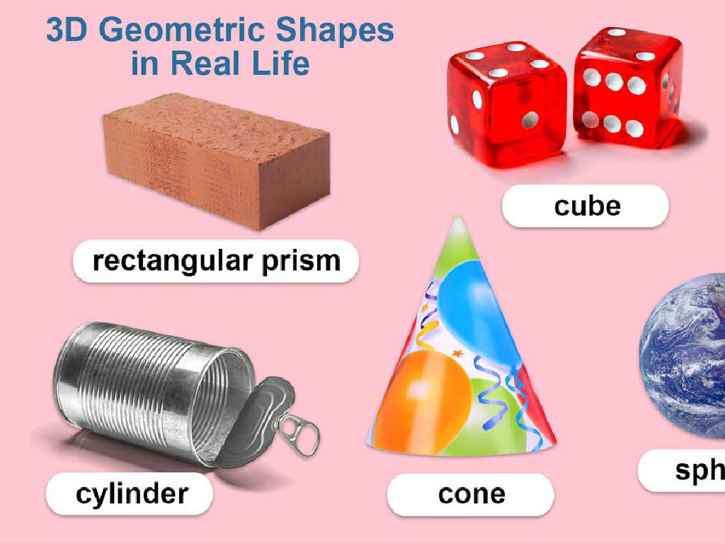 3d geometric shapes