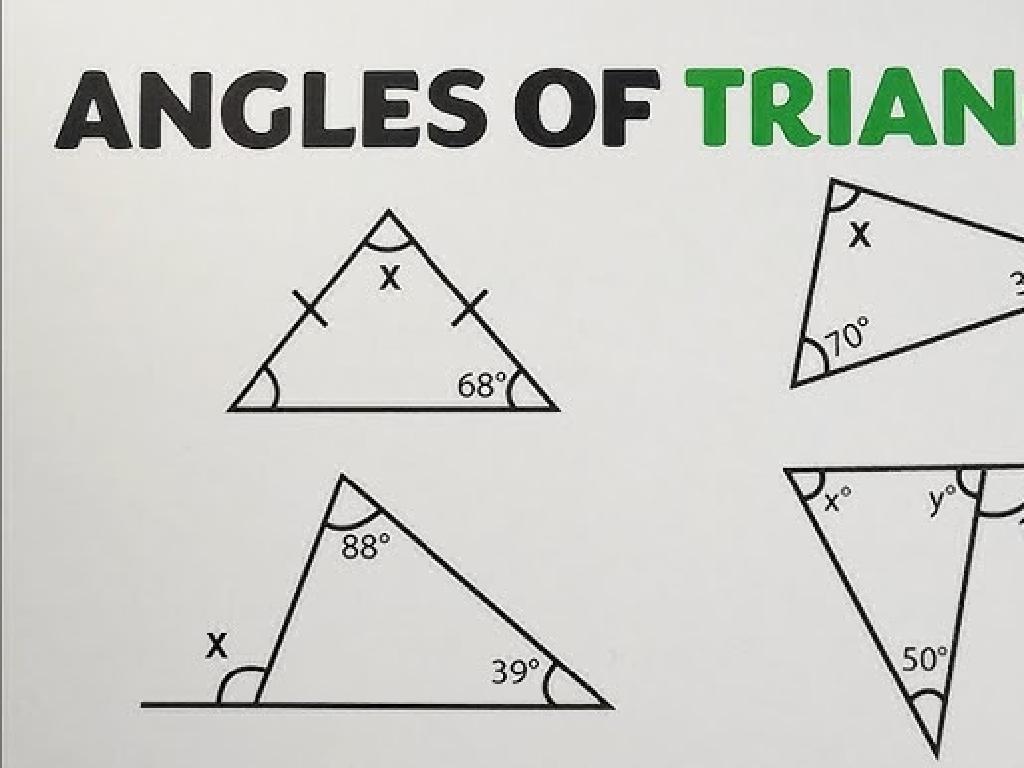 triangle angles examples