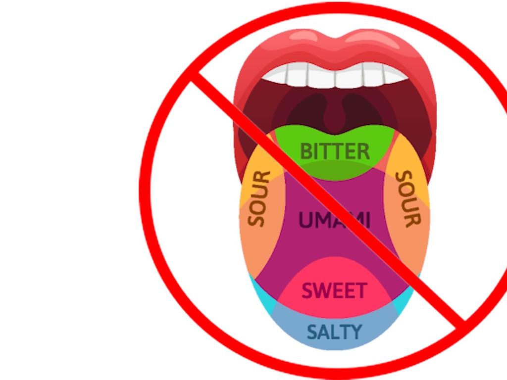 taste zones myth