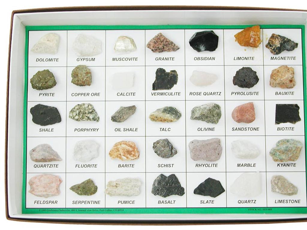 rock mineral kit