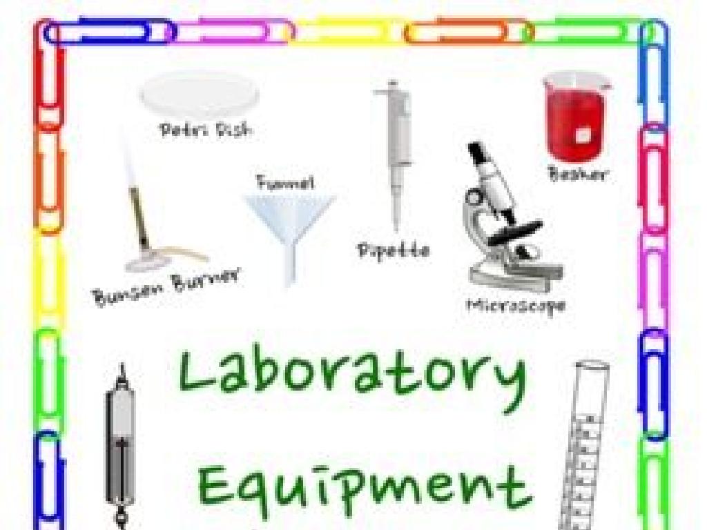 laboratory equipment illustrations