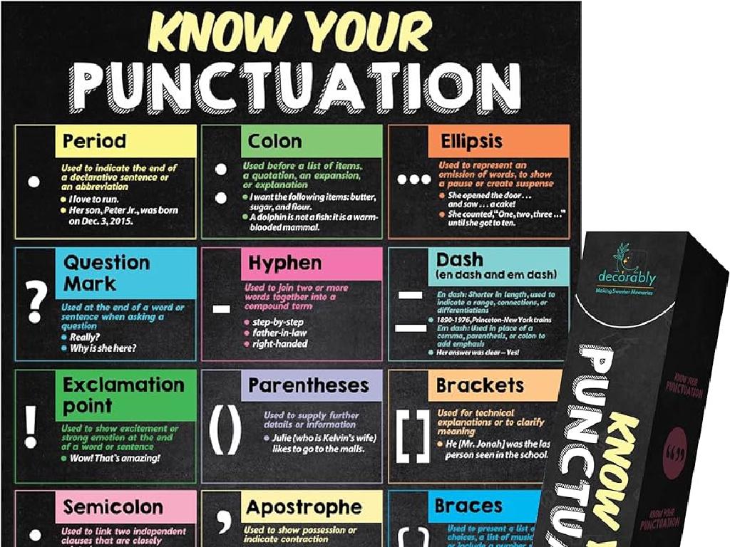 punctuation marks guide