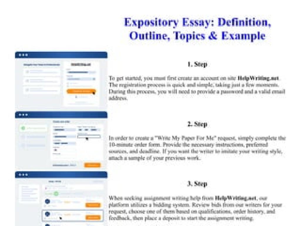 expository essay writing guide