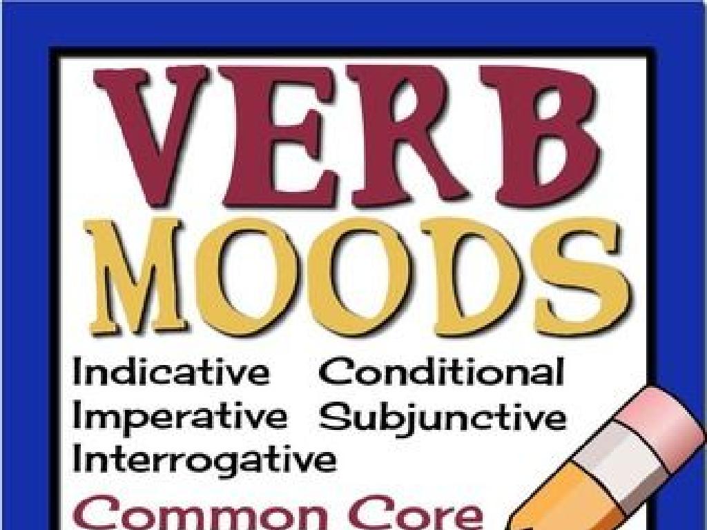 verb moods chart