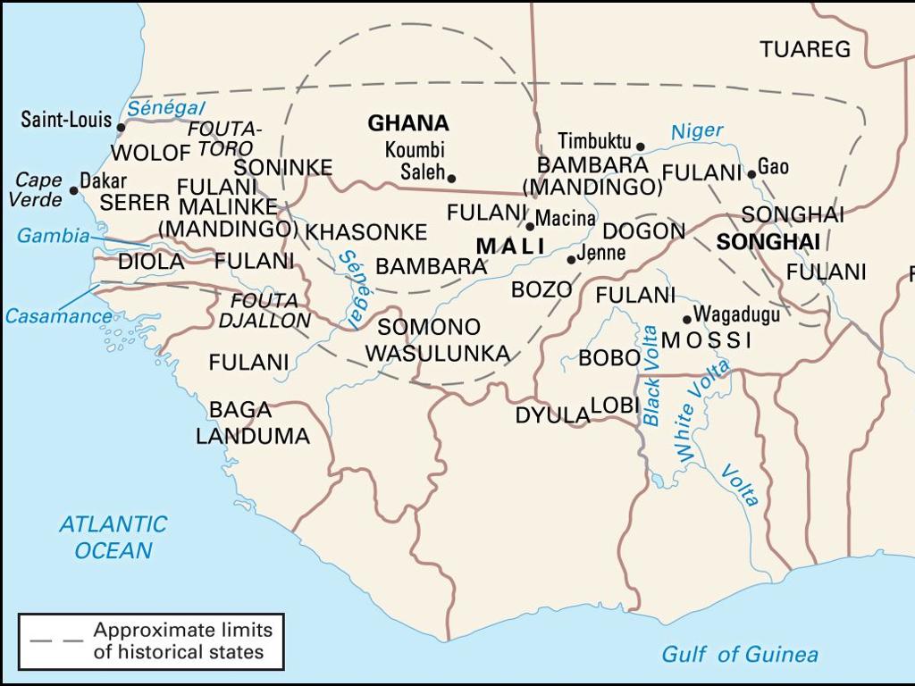 west africa kingdoms map