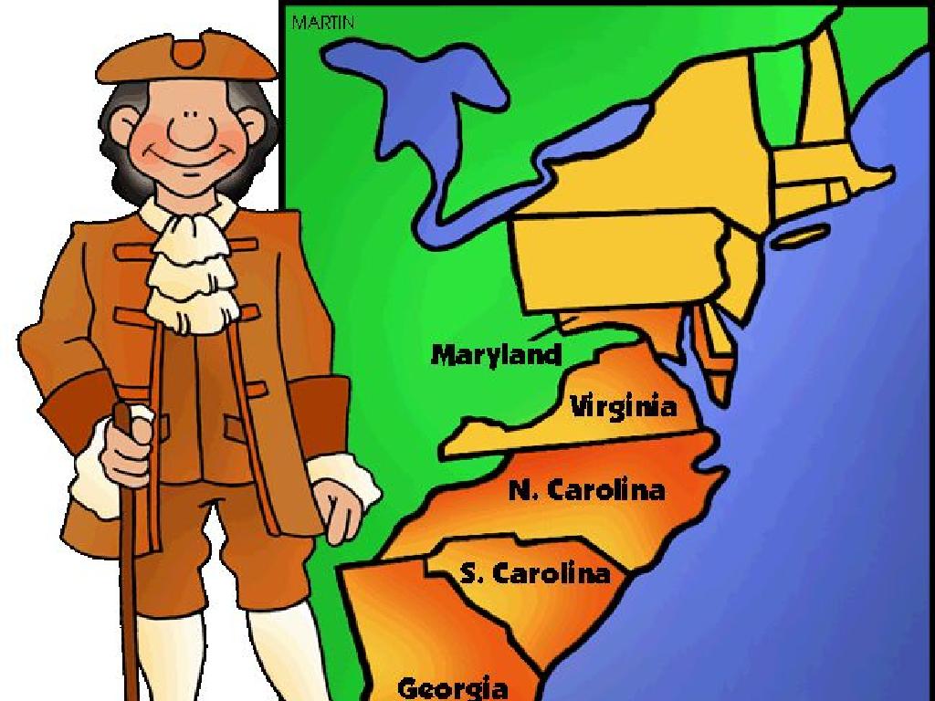 colonial man southeastern map