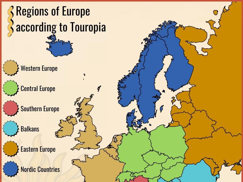 europe regions touropia