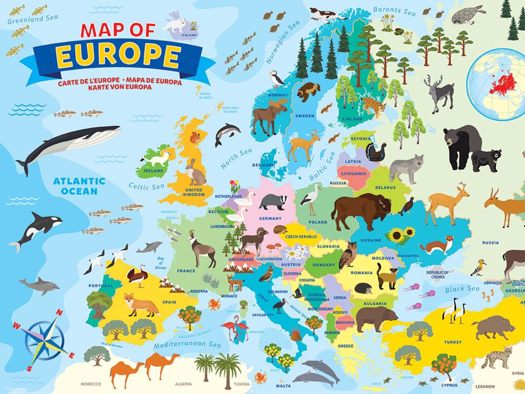 europe animal regions