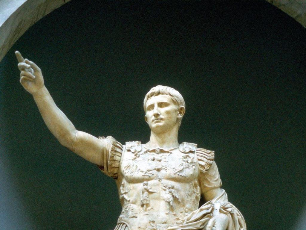 roman emperor statue