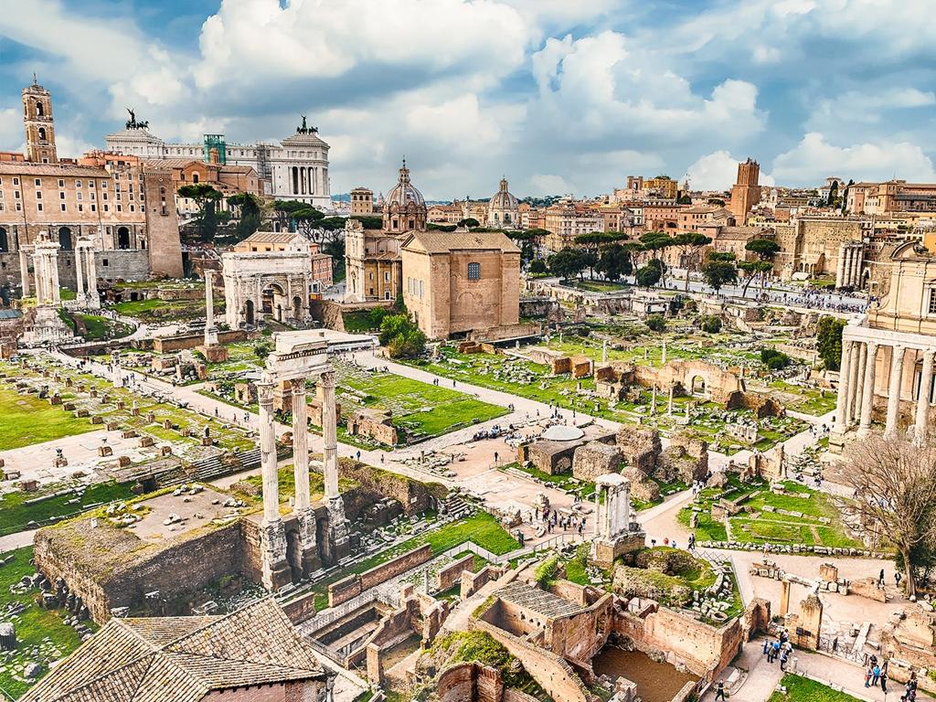 rome historic ruins