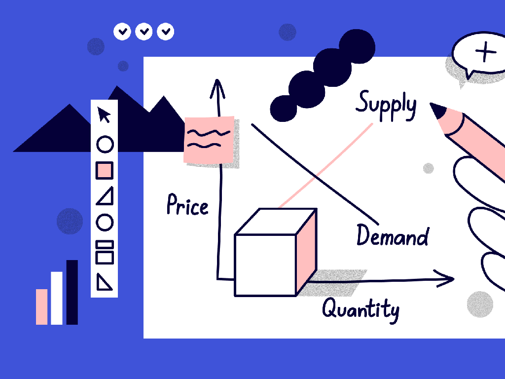 supply demand arrows