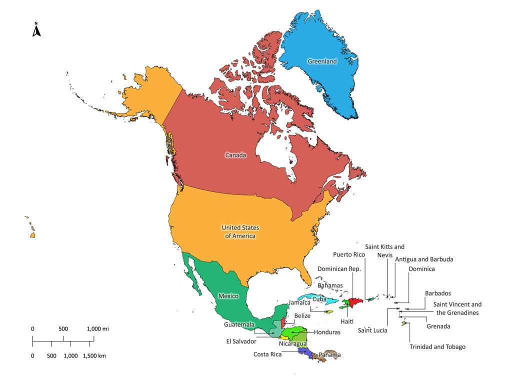 north america countries