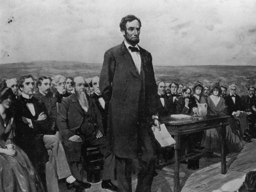 lincoln public speech