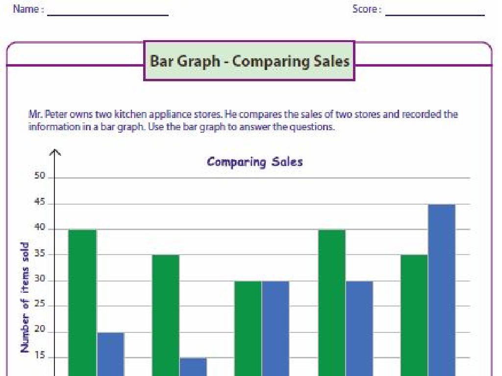 store sales comparison