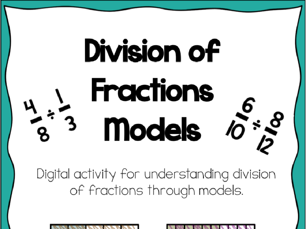 fraction division models