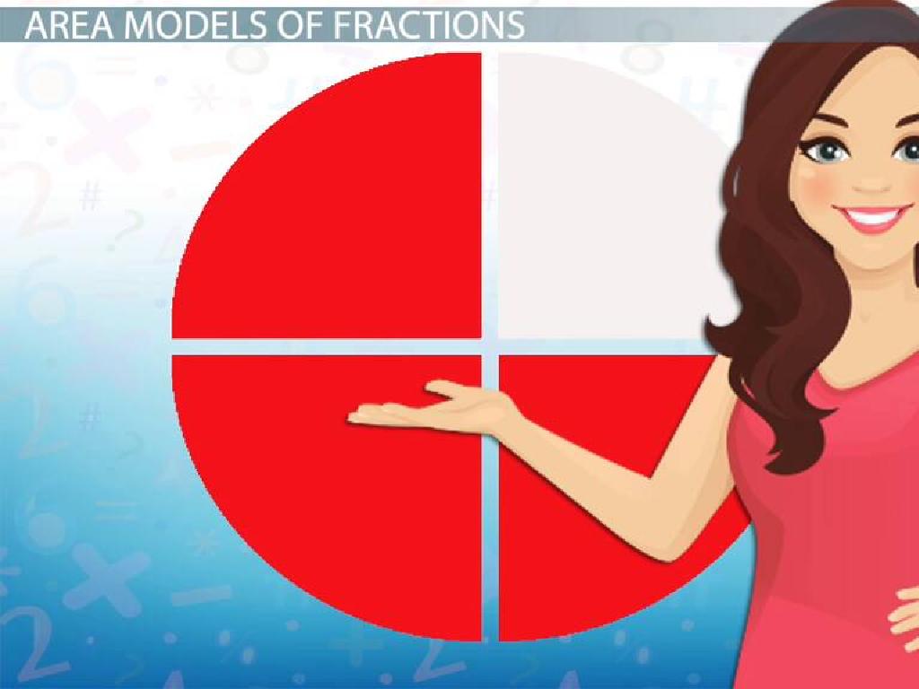 fraction area model