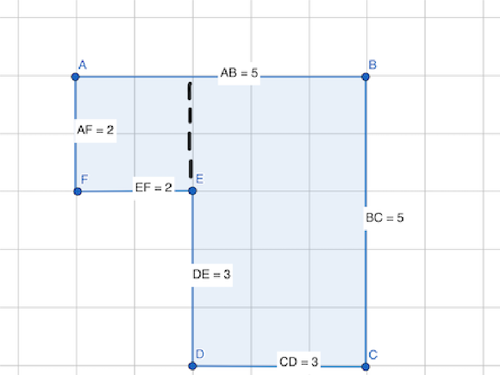 labeled geometric shape