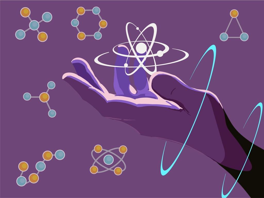 atomic model molecules