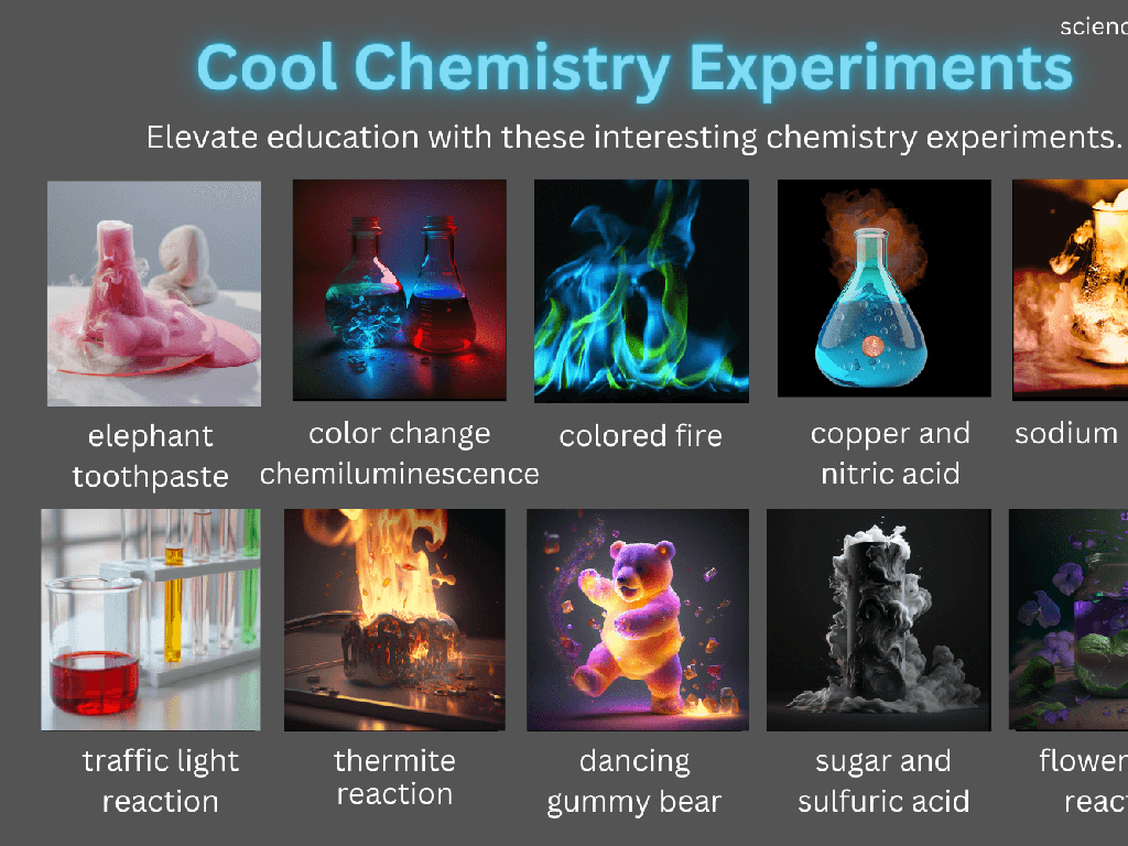 science experiments infographic