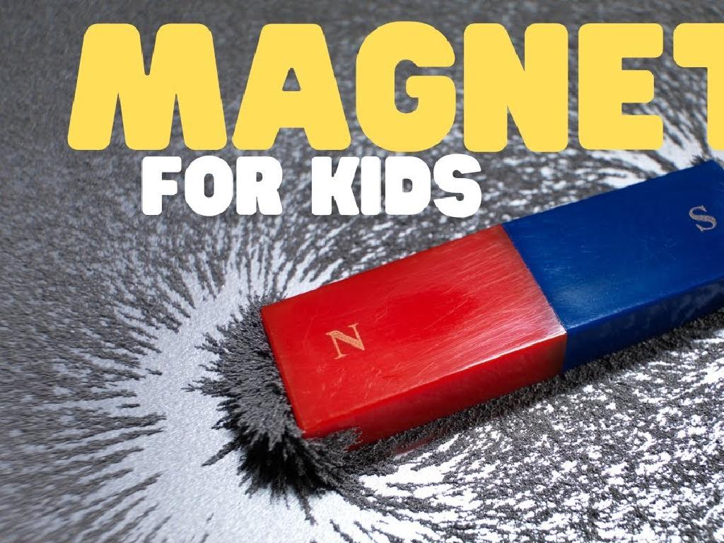 magnet iron filings kids