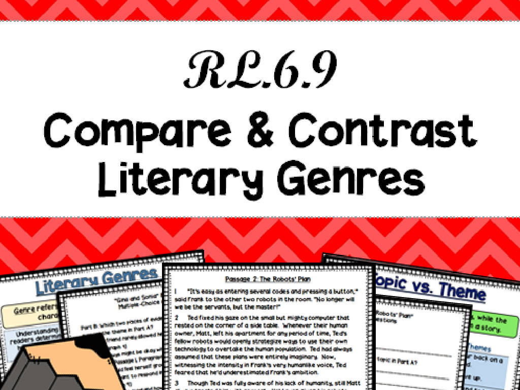 literary genres comparison