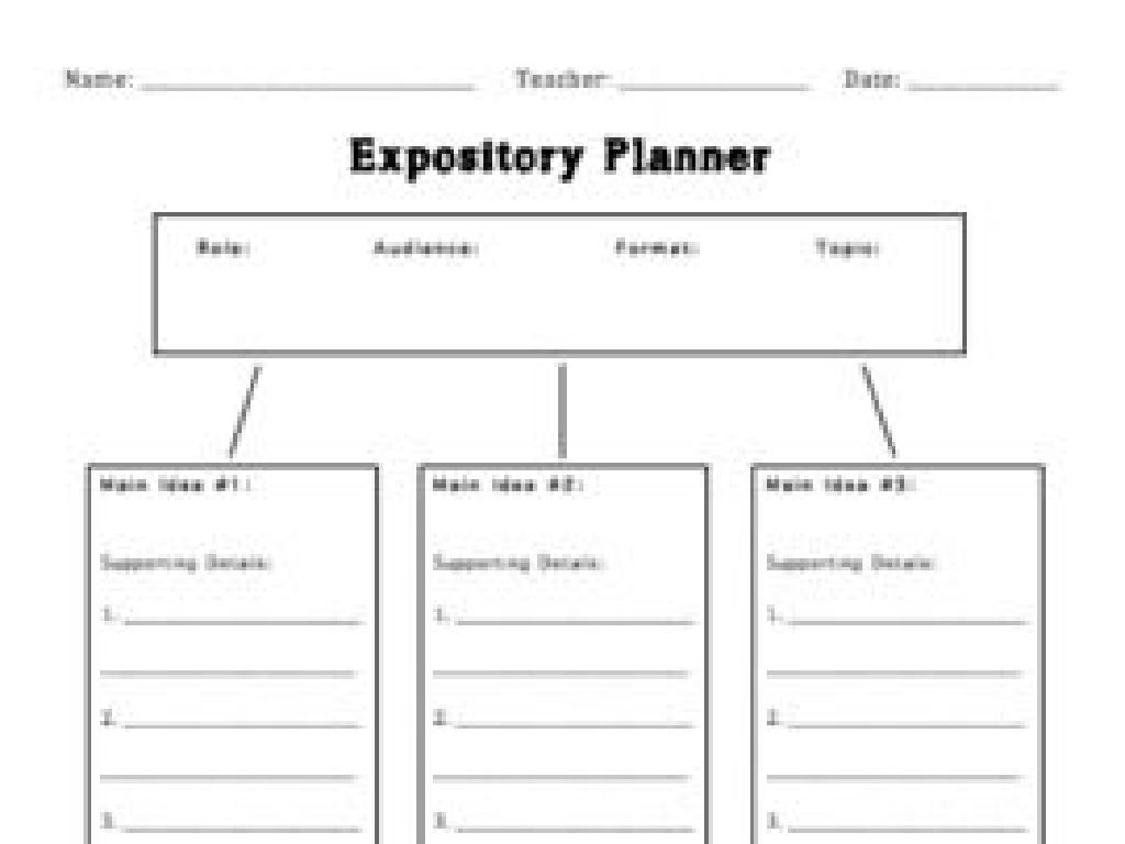 expository planner organizer