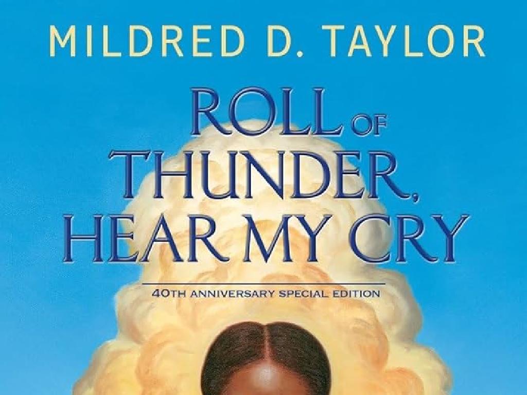 roll of thunder book cover