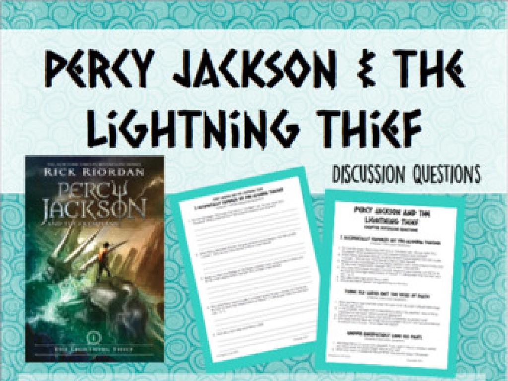 percy jackson book cover