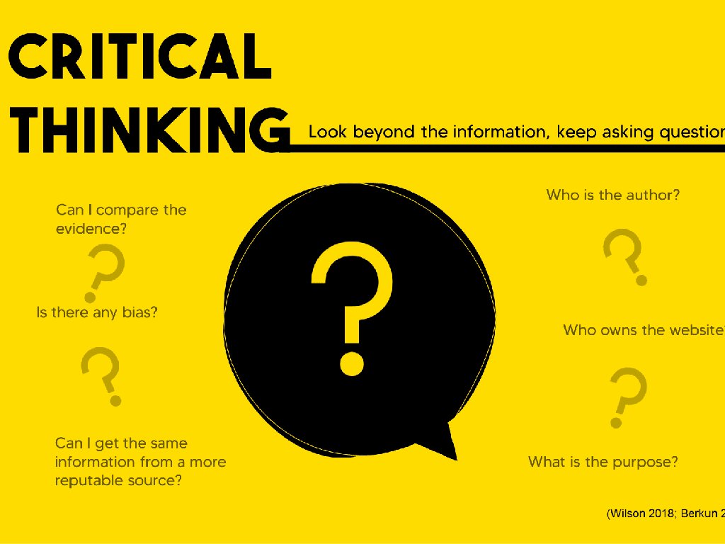 critical thinking questions