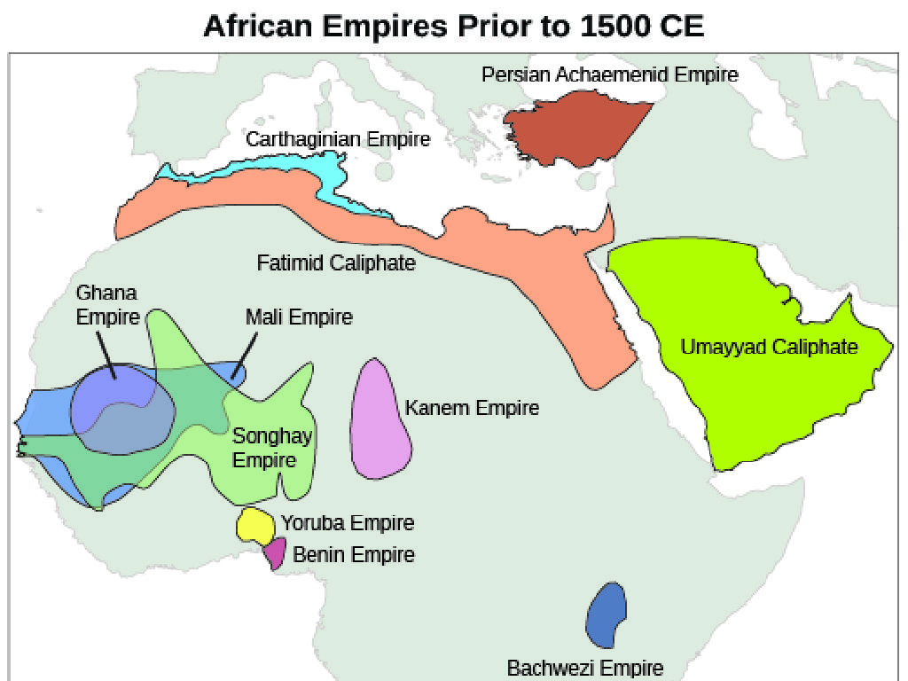 african empires map