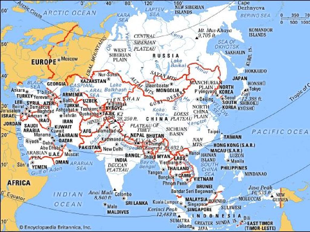 asia europe map