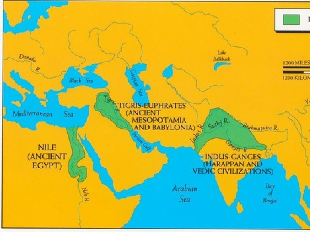 ancient river valley map